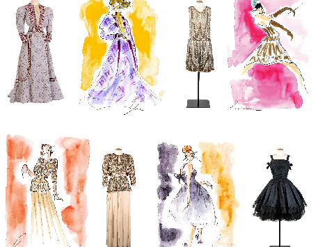 Exposició "Inspiracions. Moda il·lustrada del segle XX"