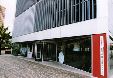 Anar a Font: web de la Biblioteca Carles Fages de Climent a la Plaça del Sol de Figueres. Font: el seu web