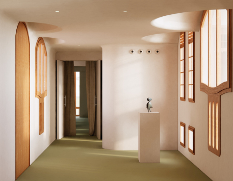 Sala d’exposicions d’art contemporani de la Casa Batlló