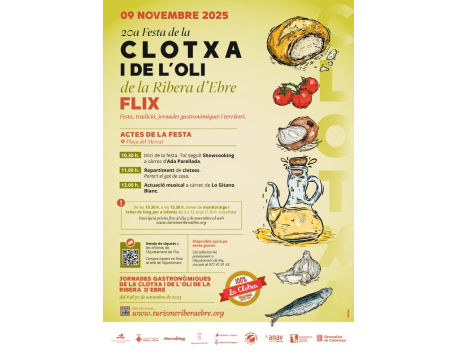 Anar a XX Festa de la Clotxa i de l'Oli a Ribera d'Ebre
