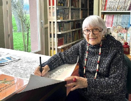 Anar a L'artista Pilarín Bayés. Font: Galeria d'Art El Claustre