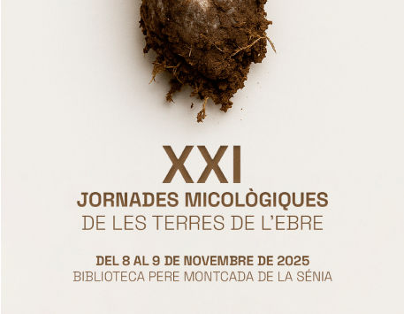 Anar a XXI Jornades Micològiques de les Terres de l'Ebre