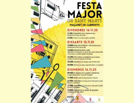 Anar a Cartell 2025. Font: Ajuntament de Maçanet de Cabrenys