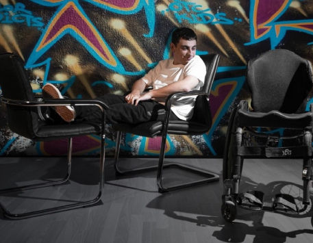 Anar a Marc Buxaderas presenta l'espectacle 'Spasticity'