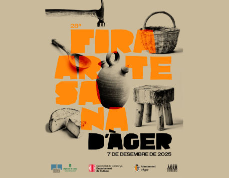 Anar a Cartell de la Fira Artesana d'Àger. Font: Ajuntament d'Àger