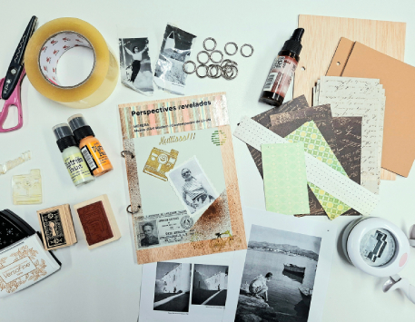 Taller familiar “Imatges que travessen”. Foto: MORERA. Museu d'Art Modern i Contemporani de Lleida