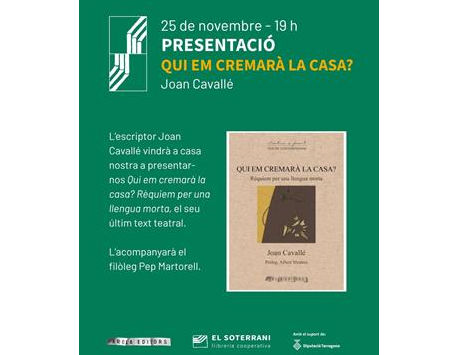 Anar a Presentació del llibre Qui em cremarà la casa?