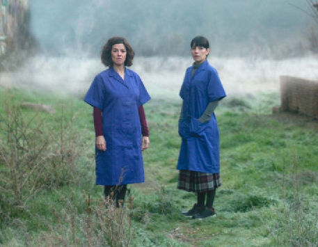 Anar a Fragment del cartell de l'espectacle 'El silenci dels telers'