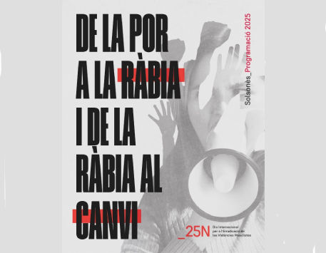 Anar a Cartell del Dia Internacional per a l’eliminació de la violència vers les dones. Font: Ajuntament de Solsona