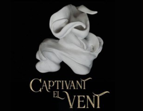 Fragment del cartell de l'exposició "Captivant el vent". Font: Ajuntament de Guissona