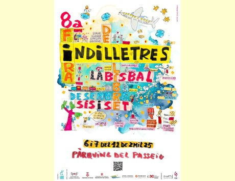 Anar a Cartell 2025 que és una creació d'Ignasi Riembau. Font: Fira Indilletres