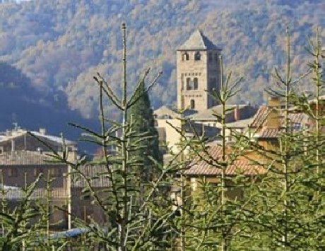 Anar a Poble d'Espinelves al peu del Montseny. Font: Turisme del Montseny