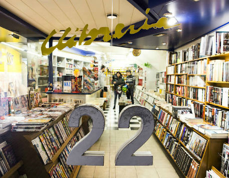 Anar a Llibreria 22 al carrer Hortes de Girona. Font: timeout.cat 