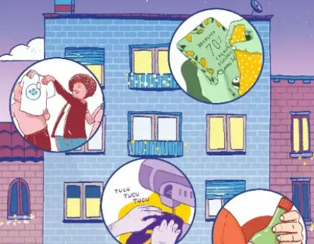 Anar a Fragment del cartell de l'exposició "Fem grans les coses petites". Font: Paeria de Balaguer