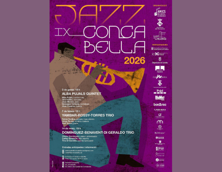 Cartell del IX Jazz Concabella. Autor: Pepo Curià
