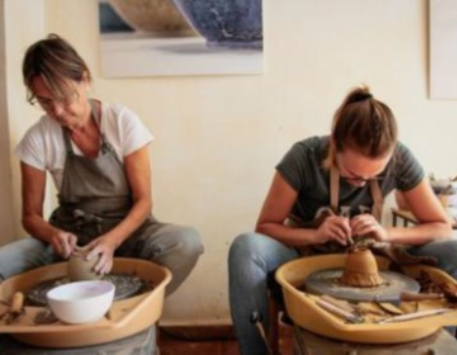 Exposició "Empremtes de foc, gestos del fang"