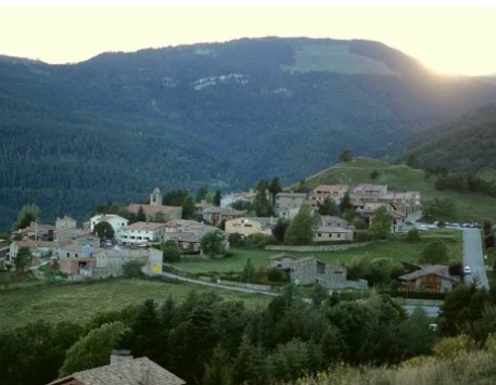 El poble de Campelles a la Vall de Ribes. Font: youtube.com