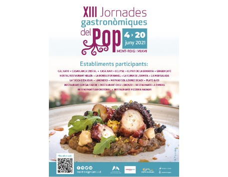 XIII Jornades Gastronòmiques del Pop a Mont-roig del Camp i Miami Platja