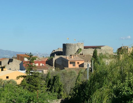 Vista exterior del Castell de Llers. Font: Viquipèdia