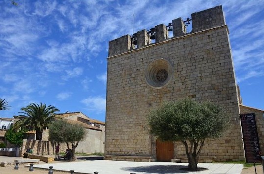 Església Parroquial de Sant Martí d'Empúries. Font: web de Turisme de L'Escala