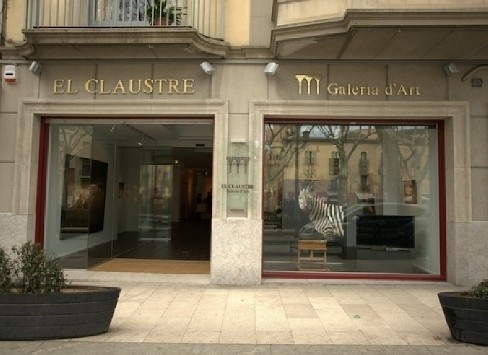 La Galeria d'Art El Claustre a la Rambla de Figueres. Font: laventanadelarte.es