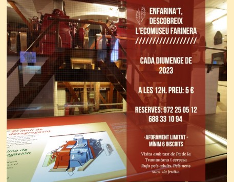 Font: web de l'Ecomuseu-Farinera de Castelló d'Empúries