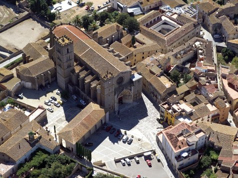 Vista aèria de la vila. Font: catalunya.com