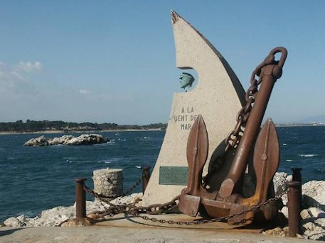 Monument a la Gent del Mar. Font: web de Turisme de L'Escala