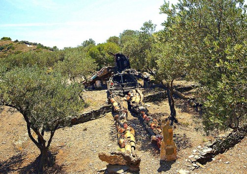 Crist jacent al jardí d'oliveres. Font: flickr.com