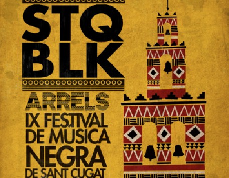 Fragment del cartell del festival StqBlack: ARRELS