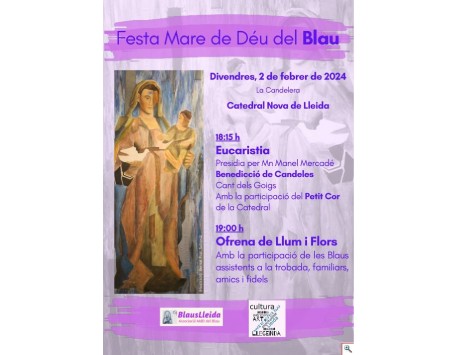 Festa de la Mare de Déu del Blau a Lleida