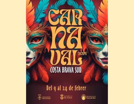 Cartell 2023 del Carnaval de la Costa Brava Sud. Font: surtdecasa.cat