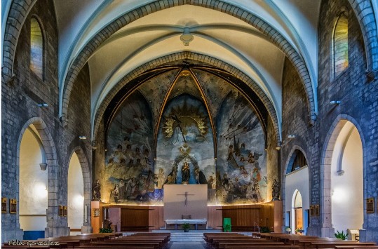 Església Parroquial de Santa Susanna del Mercadal (interior). © Fèlix González. Font: turismodeobservacion.com