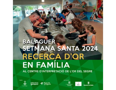 Recerca d’Or en família a Balaguer