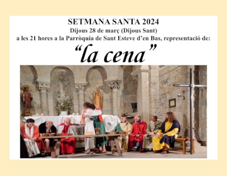 Cartell 2024. Font: web de l'Ajuntament de la Vall d'en Bas