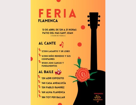 Cartell de la Feria Flamenca