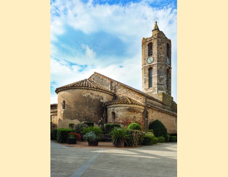 Església Parroquial de Santa Eulàlia de Vilanova de la Muga. Font: Viquipèdia